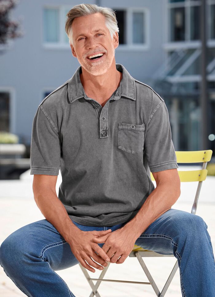 Poloshirt in 4 Farben ANTHRAZIT