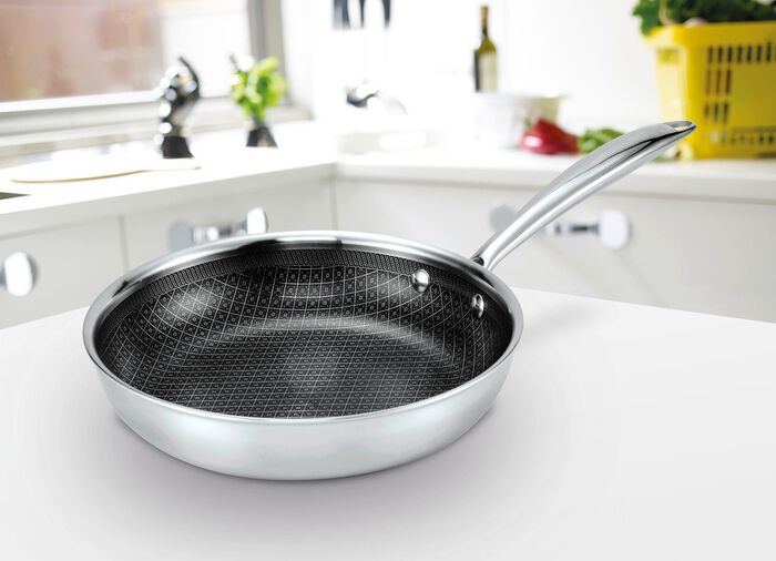 Livington Titan Pan Pfannen und Kocht&ouml;pfe EDELSTAHL