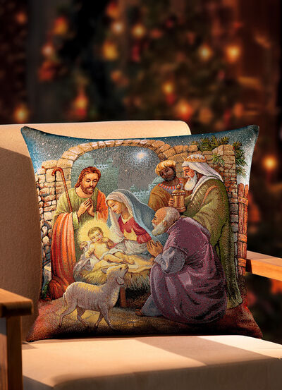 Kissenbezug Krippe mit Reißverschluss 