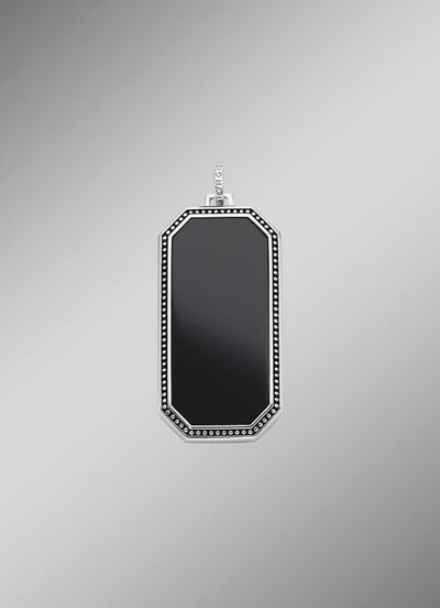 Eleganter Anh&auml;nger mit schwarzem Achat 