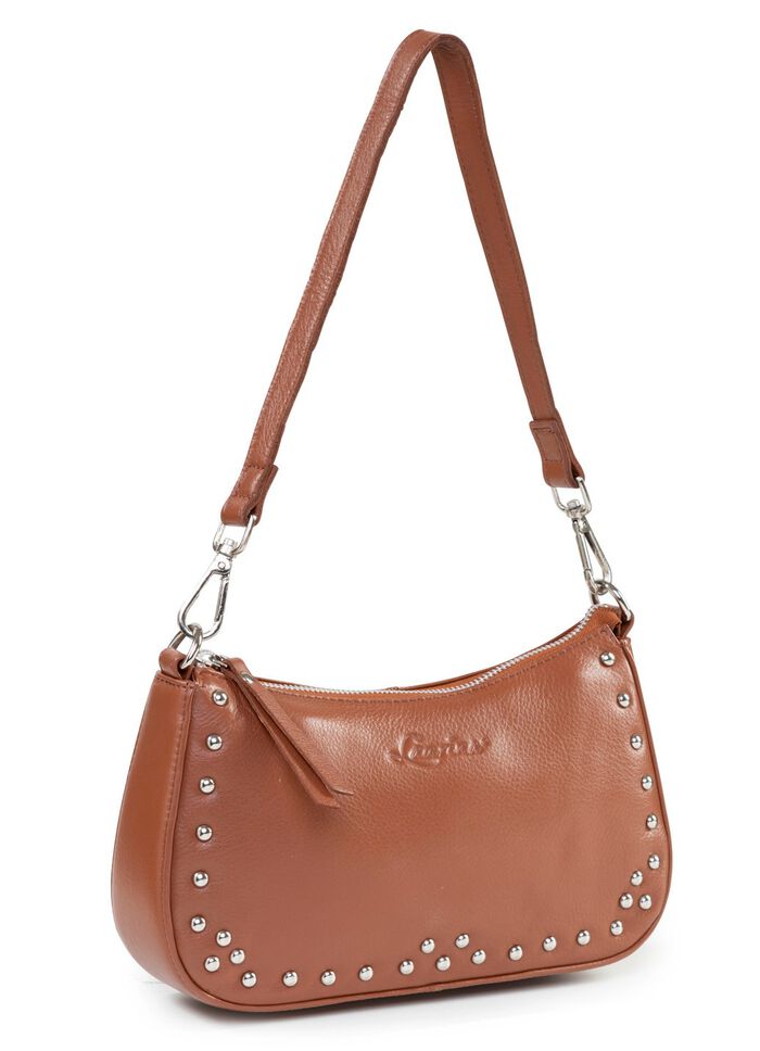 Laurina, Tasche, Damen, mit abnehmbarem, verstellbarem Riemen COGNAC