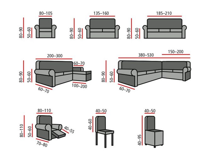 Edle und strapazierfähige Stretchbezüge in Samtoptik BEIGE