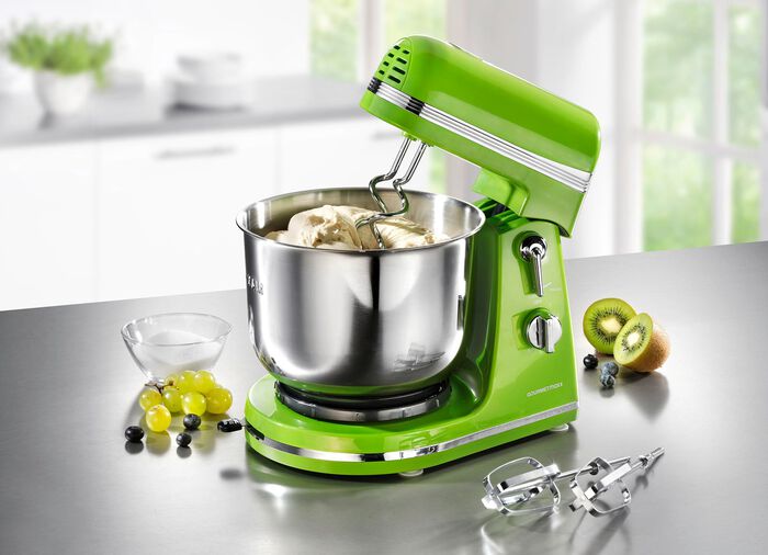 K&uuml;chenmaschine in 6 Geschwindigkeitsstufen GR&Uuml;N
