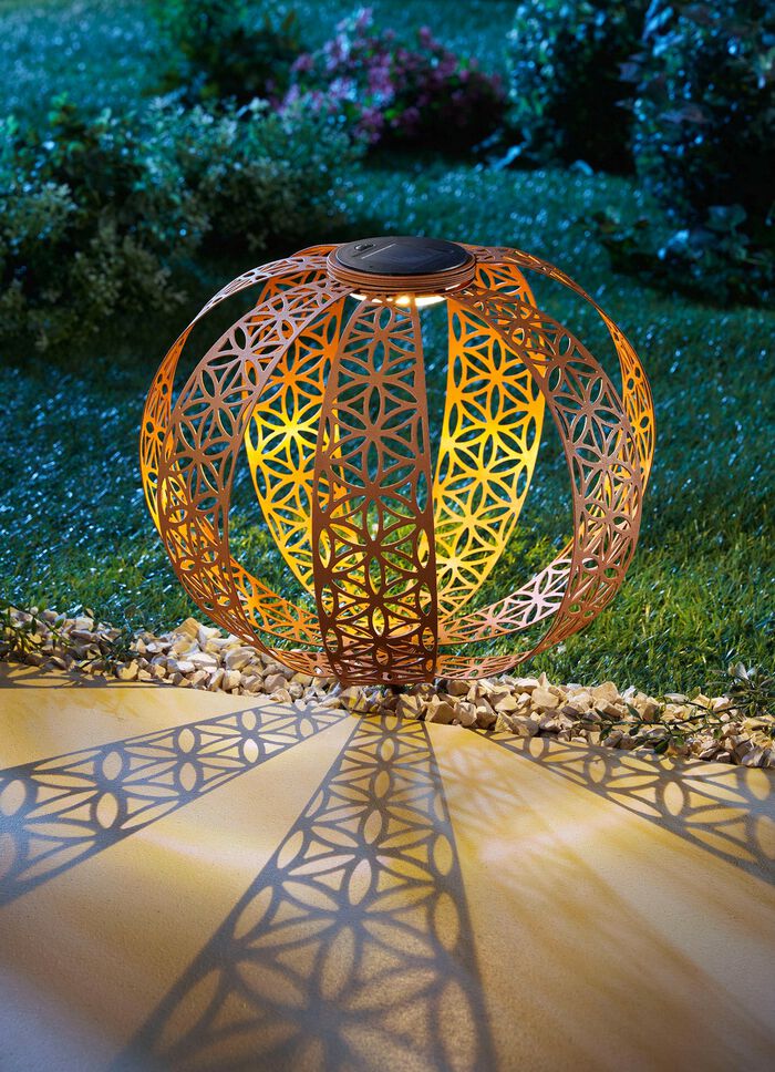 Solarleuchte mit Erdspie&szlig; 