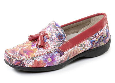 ELENA EDEN, bequeme Damen-Slipper, Weite H, mit herausnehmbarem Fußbett 