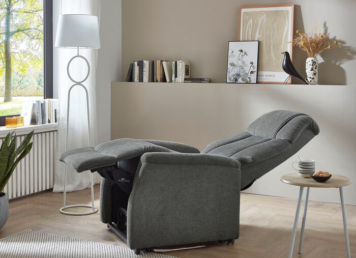 Erstklassiker TV-Sessel mit Motor und Aufstehhilfe ANTHRAZIT