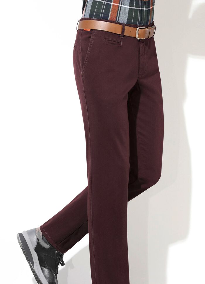"Francesco Botti"-Hose in 4 Farben BORDEAUX