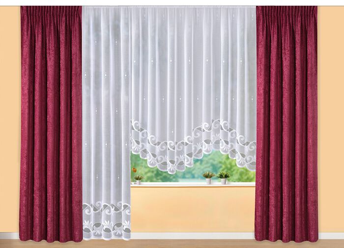 Leichter Lang-Store mit Automatikfaltenband 