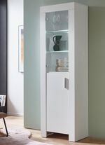 Vitrinen mit LED-Beleuchtung WEISS