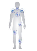 Maxxmee Shiatsu-Massageauflage f&uuml;r den ganzen K&ouml;rper 