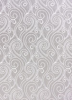 Jacquard-Store mit gebogten Abschl&uuml;ssen 