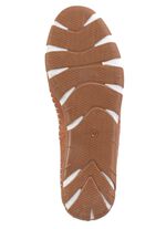 Gemini, leichte Damen-Schn&uuml;rschuhe, Weite G, mit herausnehmbarem Fu&szlig;bett WEISS-BRAUN