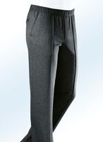 Schlupfhose von "Klaus Modelle" mit Gummibund in 5 Farben DUNKELGRAU