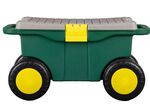 Garten-Rollwagen mit Box 