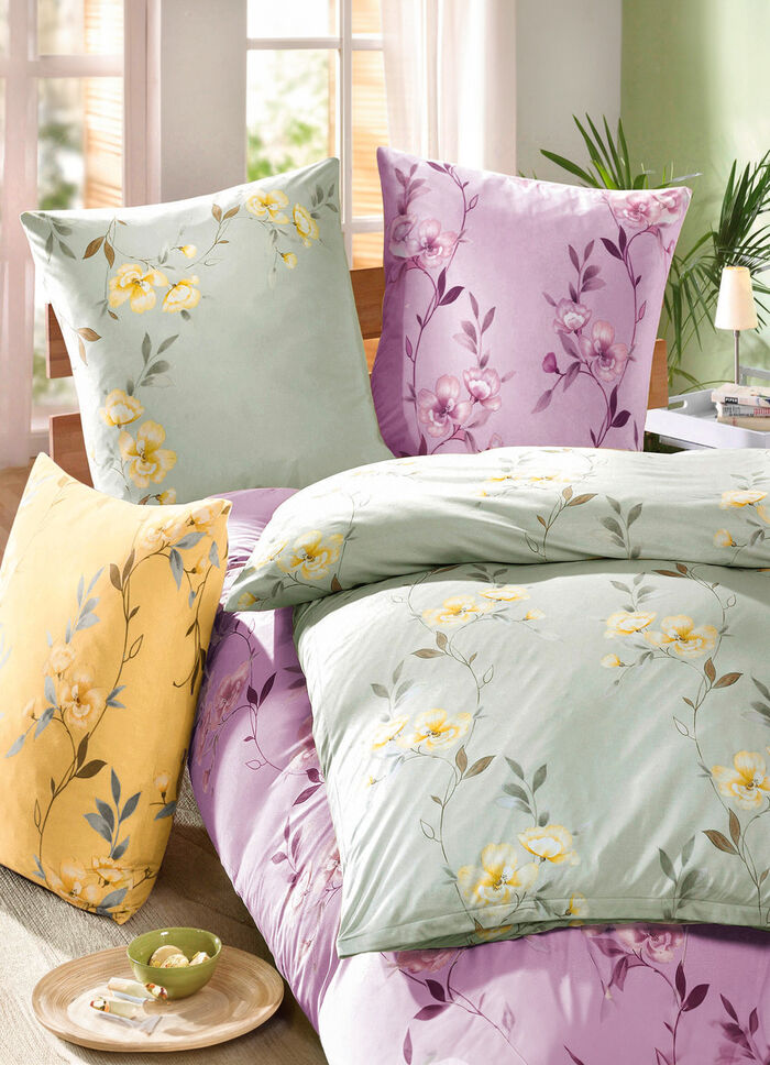 Bettwäsche-Garnitur von "Irisette“ GELB