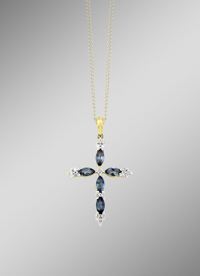 Edler Kreuz-Anhänger 