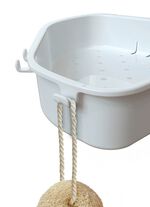 Dusch- und Badestuhl f&uuml;r sicheres und komfortables Duschen 