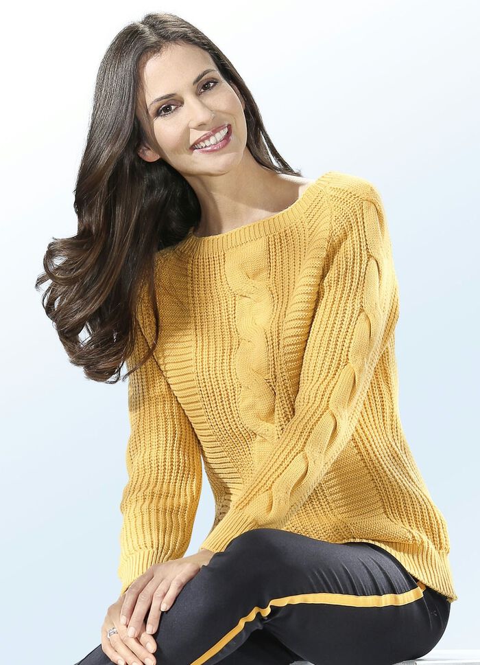 Pullover in Perlfang MESSING