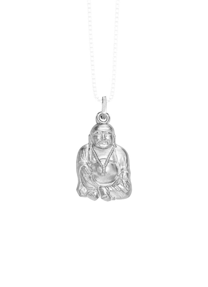 Buddha-Anhänger aus Silber 