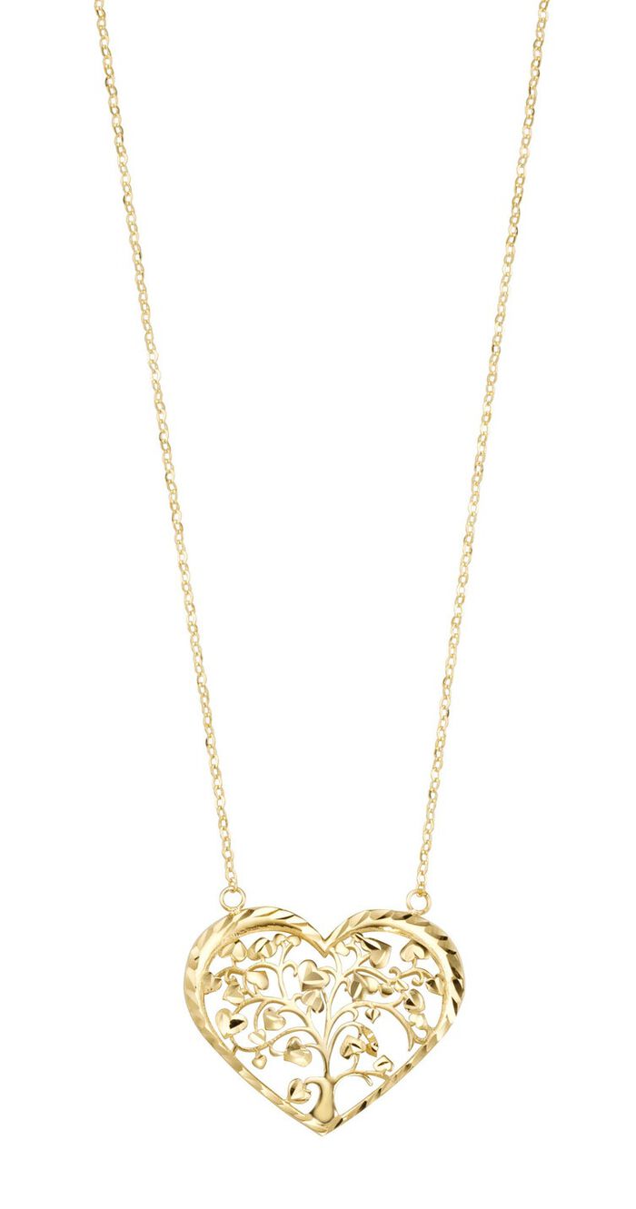 Romantischer Anh&auml;nger mit Ankerkette 