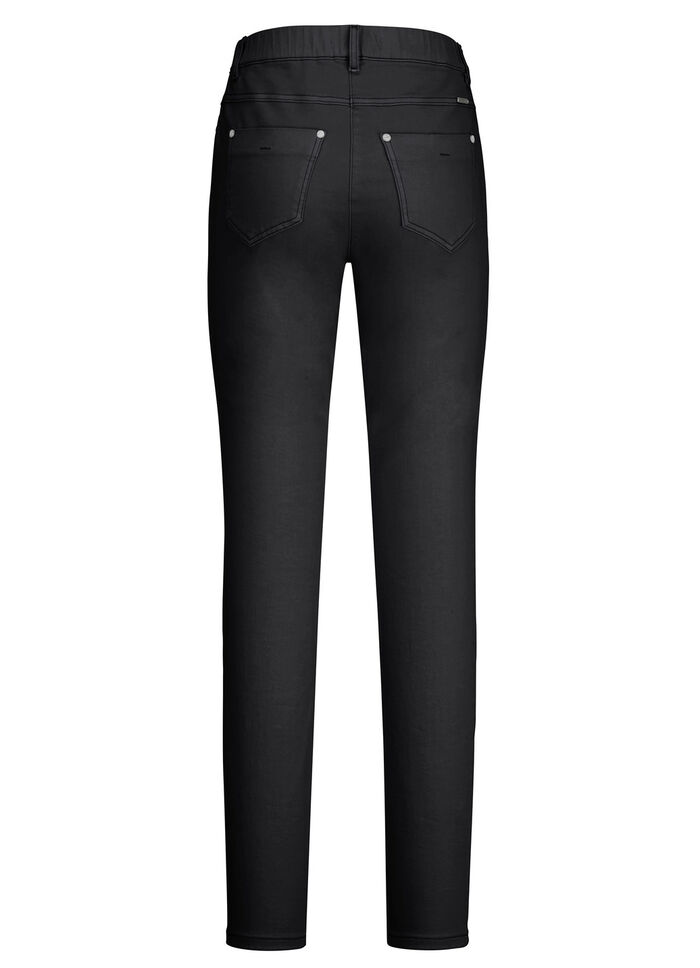 Magic-Jeans mit hohem Stretchanteil SCHWARZ