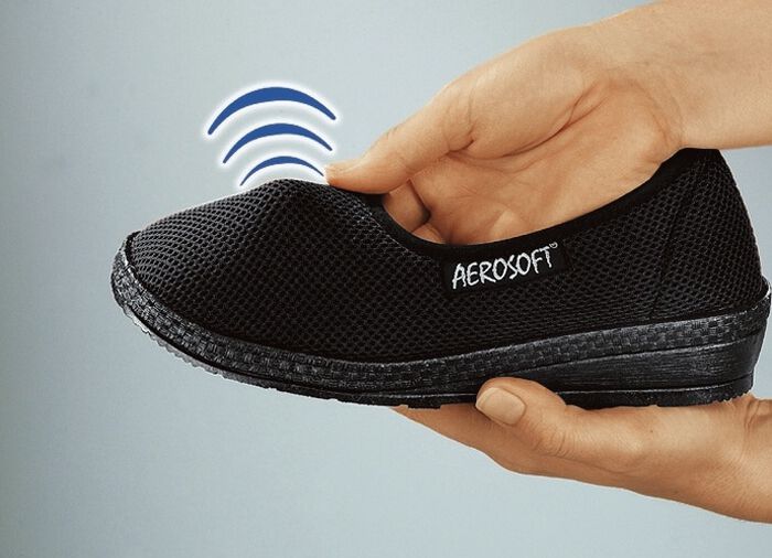 Atmungsaktiver Klima-Klettschuh mit Filzschalensohle 