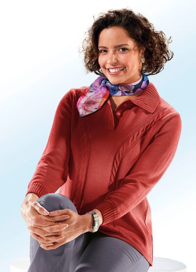 Pullover mit Schurwolle 