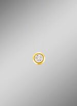 Exklusiv bei Bader: Anh&auml;nger in Bicolor mit 1 Brillant 