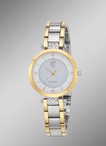 ETT-Solar-Damenuhr mit Edelstahlbandgeh&auml;use 