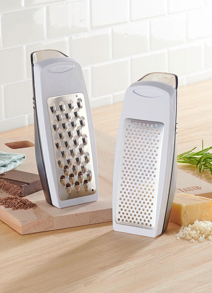 Duo-Reiben Set f&uuml;rs Reiben und Servieren 