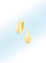 Klappcreolen in Bicolor 