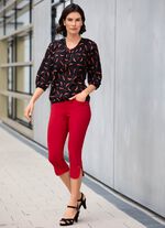 Tunika mit Inkjet-Druck 