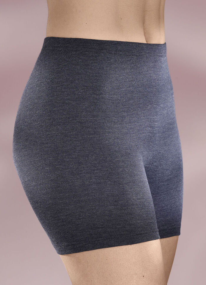 Pompadour Zweierpack Longpants mit Gummizug im Bund 