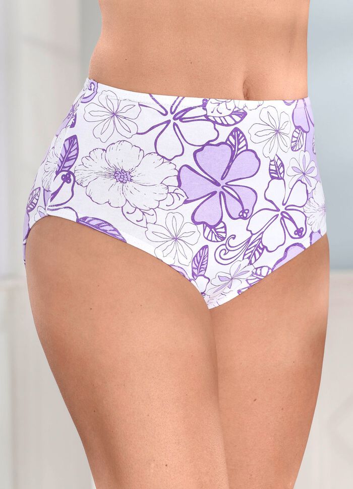 Sechserpack Slips mit Gummizug im Bund 