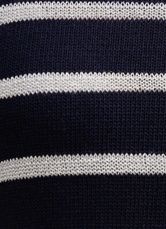 Pullover mit edlen Glitzerstreifen 