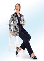 Edles Chasuble in Marine-Gold 