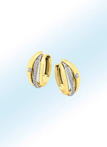 Exquisite Creolen mit 34 Brillanten 