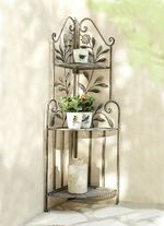 Wundersch&ouml;ne, verspielte Eisen-Regale GRAU