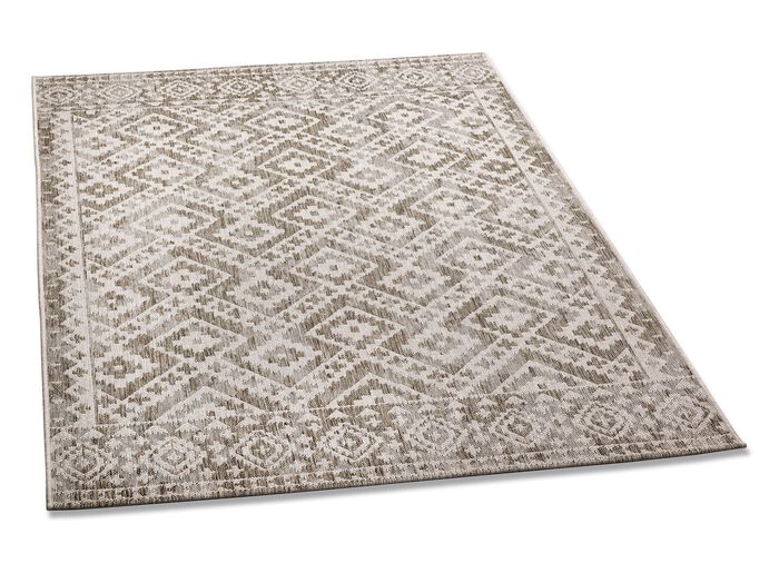 Strapazierf&auml;hige Br&uuml;cken und Teppiche f&uuml;r drinnen und drau&szlig;en BEIGE