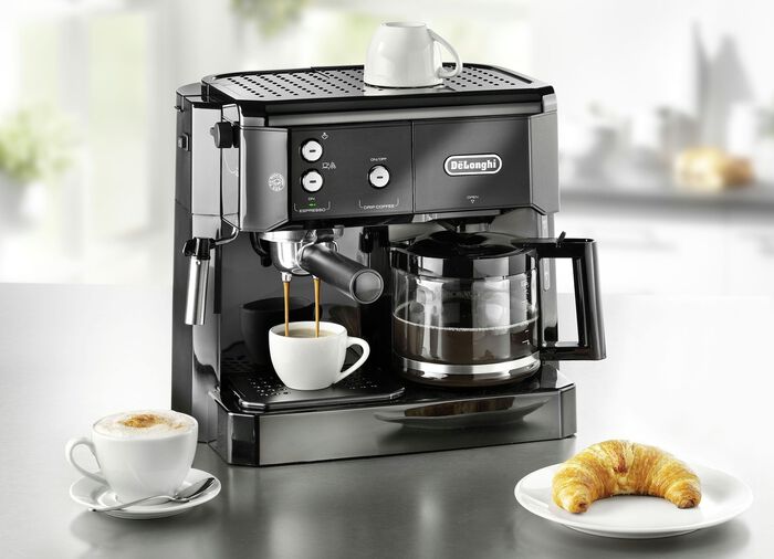 De&rsquo;Longhi Kaffee-/Espressomaschine BCO411.B/BCO421.S SCHWARZ