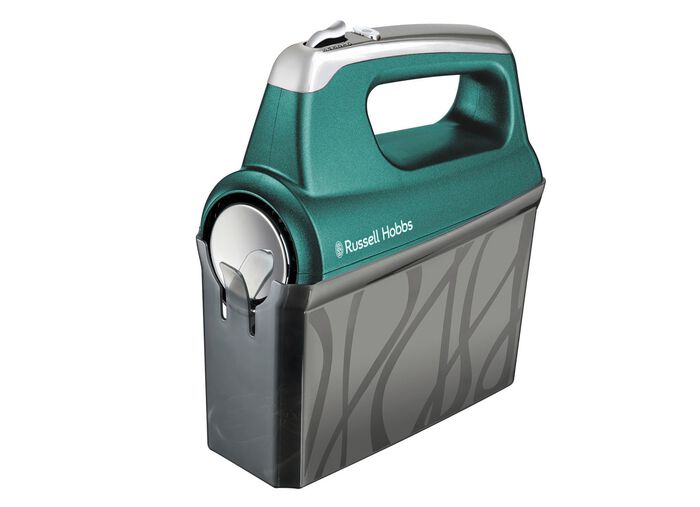 Russell Hobbs Handmixer mit spiralf&ouml;rmigen Helix-Quirlen T&Uuml;RKIS
