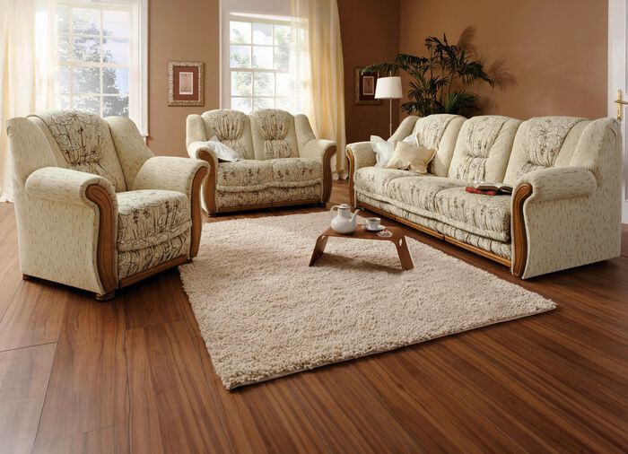 Polsterm&ouml;bel mit Federkernpolsterung BEIGE