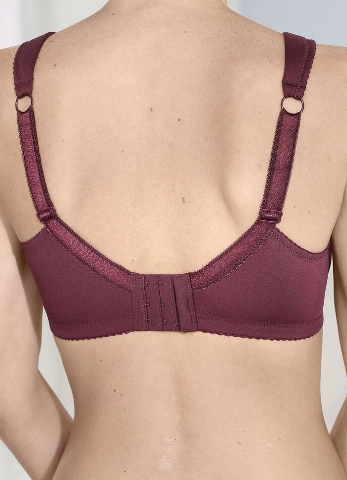 Viania Zweierpack BH 1X BURGUND, 1X SCHWARZ