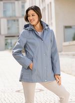 Funktionsjacke mit abnehmbarer Kapuze 