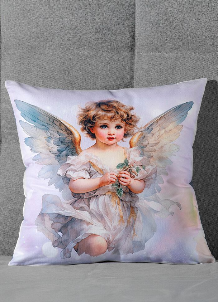 Kissenbezug in weicher Samtoptik BUNT