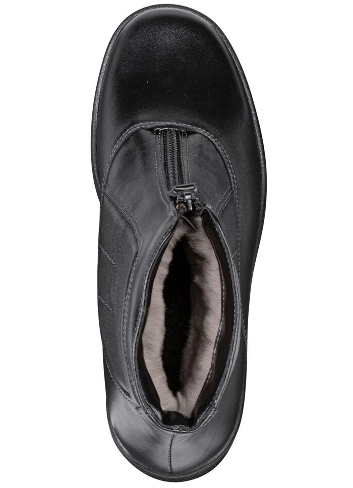 ELENA EDEN, gef&uuml;tterte Damen-Stiefeletten, Winterschuhe, Weite H, mit Lammfell 