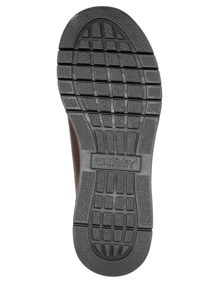 Waldl&auml;ufer, bequeme Damen-Sneaker, Weite H, mit herausnehmbarem Fu&szlig;bett BORDEAUX-BUNT