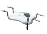 Badewannensitz aus stabilem Aluminium 