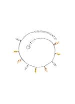 Armband mit 9 Fl&uuml;gelchen 