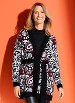 Strickjacke in Jacquard-Dessin 